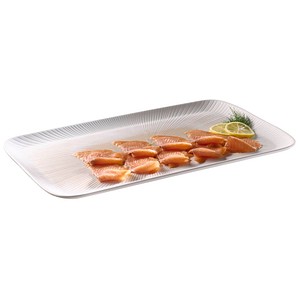 4004133855007 - Tablett Servierplatte BLUSH 53 x 325 cm Höhe 25 cm weiß (weiß beige) B3250cm H250cm L5300cm Melamin Tabletts