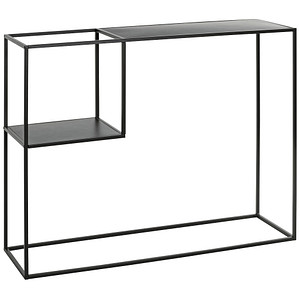 4001070475183 - Konsolentisch Metall schwarz 1000 x 300 x 800 cm 4001070475183 HAKU Möbel 4001070475183 - Konsolentisch Metall schwarz 1000 x 300 x 800 cm 4001070475183 HAKU Möbel