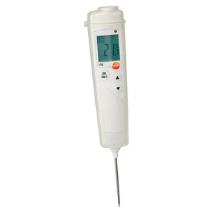 4029547007569 - testo 106 Set Einstichthermometer (HACCP) Messbereich Temperatur -50 bis 275 °C Fühler-Typ NTC HACCP-konform