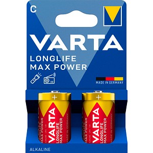 4008496122639 - Batterien LONGLIFE Max Power Baby C LR 15 LR 14 HR14 MN1400 4008496122639 2 Stück 4008496122639 - Batterien LONGLIFE Max Power Baby C LR 15 LR 14 HR14 MN1400 4008496122639 2 Stück