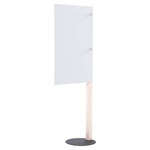 3660141900095 - Paperflow Schutztrennwand mit Standfuß HxB 1760 x 980 mm Wandfarbe Weiß 3660141900095 - Paperflow Schutztrennwand mit Standfuß HxB 1760 x 980 mm Wandfarbe Weiß