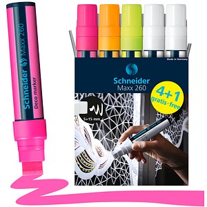 4004675187291 - 4 + 1 GRATIS Maxx 260 Kreidemarker farbsortiert 50 - 150 mm + GRATIS 4004675187291 4 Stück 4004675187291 - 4 + 1 GRATIS Maxx 260 Kreidemarker farbsortiert 50 - 150 mm + GRATIS 4004675187291 4 Stück