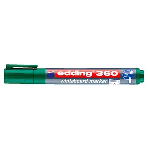 4004764391288 - 4-360004 Whiteboardmarker 360 grün Strichbreite 15-3 mm Rundspitze - Edding 4004764391288 - 4-360004 Whiteboardmarker 360 grün Strichbreite 15-3 mm Rundspitze - Edding