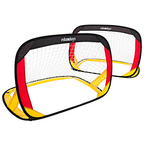 4052025200220 - relaxdays Fußballtor Pop-up mehrfarbig 2 St 4052025200220 - relaxdays Fußballtor Pop-up mehrfarbig 2 St