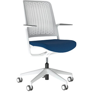 5901747586398 - Bürostuhl WITHME hellgrau weiß Sitzbezug blau 5901747586398 Nowy Styl 5901747586398 - Bürostuhl WITHME hellgrau weiß Sitzbezug blau 5901747586398 Nowy Styl