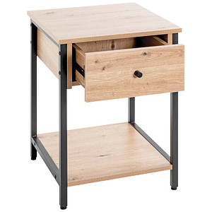 4001070374806 - Beistelltisch Holz bergen-eiche 400 x 400 x 550 cm 4001070374806 HAKU Möbel