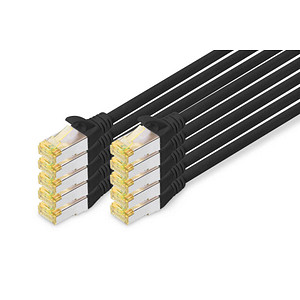 4016032469117 - RJ45-SteckerRJ-45 Stecker Netzwerkkabel DK-1644-A-010-BL-10 10 m schwarz 4016032469117 10 Stück 4016032469117 - RJ45-SteckerRJ-45 Stecker Netzwerkkabel DK-1644-A-010-BL-10 10 m schwarz 4016032469117 10 Stück