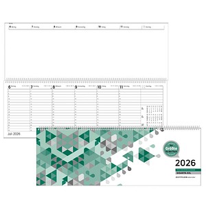 4069095000421 - Querkalender 126-0013 Giganta 1 Woche   2 Seiten 422x148cm (BxH) 2026 4069095000421 Zettler