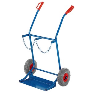 4250448505230 - Stahlflaschenkarre für 2 Stahlflaschen Ø 205 mm bzw 2 Flaschen Ø á 20 Liter