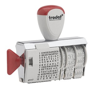 trodat Datums- und Textstempel 1117 trodat Datums- und Textstempel 1117