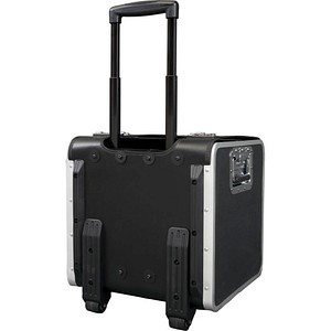 4021068450480 - JSA Aktenkoffer Parma mit Tragegriff und Rollen 1 Fach Lederimitat schwarz