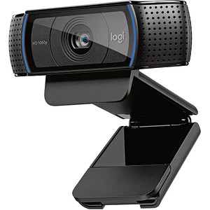 Logitech C920e Webcam schwarz