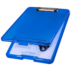 4012086874525 - maped Klemmbrett the clip H2532030 DIN A4 blau transluzent Kunststoff 4012086874525 - maped Klemmbrett the clip H2532030 DIN A4 blau transluzent Kunststoff