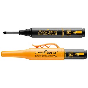 4260056158025 - Permanentmarker Pica BIG Ink Marker XL für glatte & trockene Oberflächen Spezial-Schreibspitze wisch- & wasserfest Schreibfarbe schwarz 4260056158025 - Permanentmarker Pica BIG Ink Marker XL für glatte & trockene Oberflächen Spezial-Schreibspitze wisch- & wasserfest Schreibfarbe schwarz