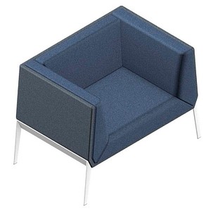8056457075186 - Besuchersessel Accord blau grau weiß Stoff 8056457075186 - Besuchersessel Accord blau grau weiß Stoff