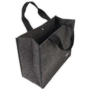 4004360769405 - Laptoptasche Desk Sharing Bag Basic M für Laptops bis 154″ 2 große Fächer 2 Seitenfächer Tragegriffe Schultergurt Kunstfilz dunkelgrau