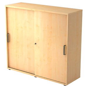 4032062131510 - HAMMERBACHER Schiebetürenschrank Haziender V1753S 3 3 SG ahorn 2 Fachböden 1200 x 400 x 1100 cm 4032062131510 - HAMMERBACHER Schiebetürenschrank Haziender V1753S 3 3 SG ahorn 2 Fachböden 1200 x 400 x 1100 cm