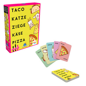 ASMODee™ Taco Katze Ziege Käse Pizza Kartenspiel
