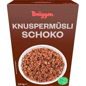 Brüggen KNUSPERMÜSLI SCHOKO  1,5 kg, 1 St.