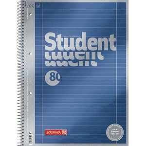 4003273322998 - Collegeblock Premium Student 27 liniert DIN A4 mit Randlinie (innen und außen) 5 St