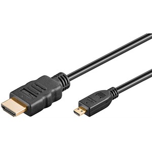GOOBAY 74433 - HDMI A Stecker > Micro D Stecker 8K 60 Hz 2 m