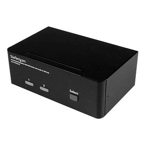 0065030867177 - StarTechcom 2 Port DisplayPort Dual Monitor KVM Switch - DisplayPort KVM - 4K 60 Hz - KVM- Audio- USB-Switch - 2 Anschlüsse 0065030867177 - StarTechcom 2 Port DisplayPort Dual Monitor KVM Switch - DisplayPort KVM - 4K 60 Hz - KVM- Audio- USB-Switch - 2 Anschlüsse