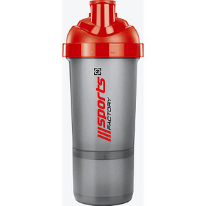 2200224561990 - sports FACTORY Shaker MixKing transparent schwarz 6000 ml