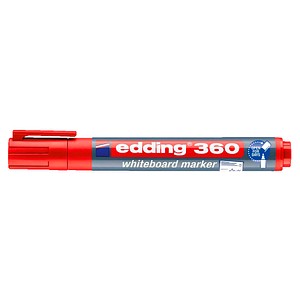 4004764391264 - 4-360002 Whiteboardmarker 360 rot Strichbreite 15-3 mm Rundspitze - Edding 4004764391264 - 4-360002 Whiteboardmarker 360 rot Strichbreite 15-3 mm Rundspitze - Edding