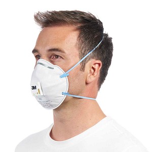 3M Atemschutzmasken Cool Flow™ 8822 FFP2 NR D DIN EN 149:2001, A1:2009, 5 St.