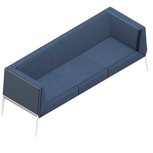 8056457075285 - 3-Sitzer Sofa Accord blau grau weiß Stoff