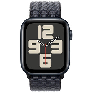 0195949644498 - Smartwatch APPLE Watch SE (2024) Smartwatches Gr 44 mm ohne eSIM One-Size Sport Loop schwarz (mitternacht) 0195949644498 - Smartwatch APPLE Watch SE (2024) Smartwatches Gr 44 mm ohne eSIM One-Size Sport Loop schwarz (mitternacht)