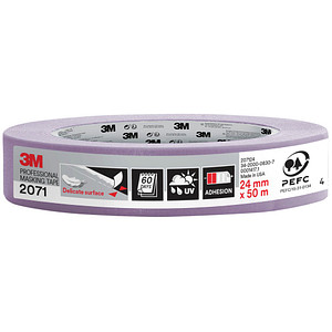 4046719270668 - 2071 Malerband violett 240 mm x 500 m 1 Rolle 4046719270668 3M 4046719270668 - 2071 Malerband violett 240 mm x 500 m 1 Rolle 4046719270668 3M