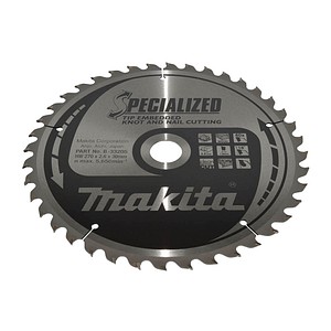 makita B-33205 SPECIALIZED Kreissägeblatt 270,0 mm, 40 Zähne, 1 St.