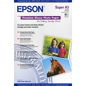 EPSON Fotopapier S041316 DIN A3+ hochglänzend 250 g/qm 20 Blatt