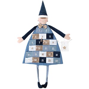 4006166280924 - Adventskalender zum Aufhängen royalblau 4006166280924 - Adventskalender zum Aufhängen royalblau