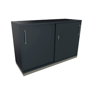 4260649683507 - fm Schiebetürenschrank Oldenburg 4260649683507 lavagrau 1 Fachboden 1200 x 442 x 781 cm