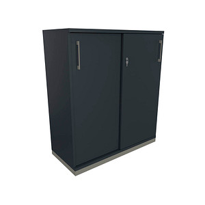 4260649683538 - fm Schiebetürenschrank Oldenburg 4260649683538 lavagrau 1 Fachboden 1000 x 442 x 1133 cm