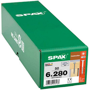 SPAX® Holzbauschrauben T30 Tellerkopf WIROX 280mm  x 6 mm, 50 St.