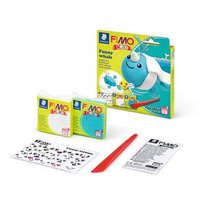 4007817078730 - Modelliermasse FIMO kids Funny Whale mehrfarbig 4007817078730 STAEDTLER 4007817078730 - Modelliermasse FIMO kids Funny Whale mehrfarbig 4007817078730 STAEDTLER
