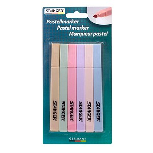 4011886053611 - Pastell Textmarker farbsortiert 6 St