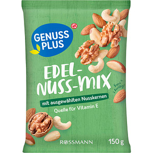 4305615908045 - GENUSS PLUS EDEL-NUSS-MIX Nüsse 1500 g 4305615908045 - GENUSS PLUS EDEL-NUSS-MIX Nüsse 1500 g