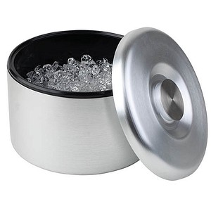 4004133360372 - Eiseimer Eiskübel silberfarben Eiswürfelbehälter Baraccessoires Weinaccessoires Aluminium Ø 27 cm für ca 300 Eiswürfel 4004133360372 - Eiseimer Eiskübel silberfarben Eiswürfelbehälter Baraccessoires Weinaccessoires Aluminium Ø 27 cm für ca 300 Eiswürfel