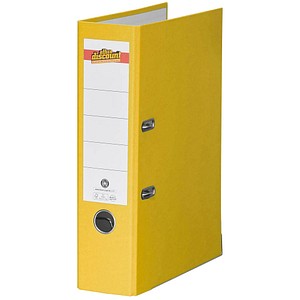 office discount Umwelt Ordner gelb Karton 8,0 cm DIN A4, 1 St.