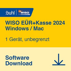 WISO EÜR & Kasse 2024 PC und Mac Software Vollversion (Download-Link)