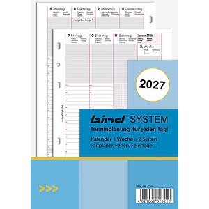 bind Kalendereinlage 2027 A5