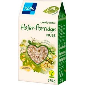 Kölln Hafer-Porridge NUSS  375 g, 1 St.