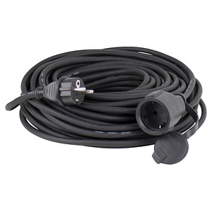 4011160603709 - 60370 Strom Verlängerungskabel 16 A Schwarz 2500 m H07RN-F 3G 15 mm²