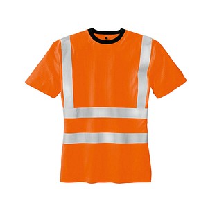 teXXor® unisex Warnschutz Shirt HOOGE orange Größe S