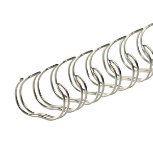 4250504506577 - 50 Drahtbinderücken silber für 160 Blatt 4250504506577 50 Stück 4250504506577 - 50 Drahtbinderücken silber für 160 Blatt 4250504506577 50 Stück