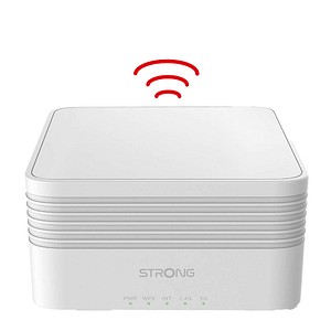 9120072373992 - STRONG WLAN-Repeater Zusatzgerät für ATRIA Wi-Fi Mesh Kit AX3000 Router bis zu 3000 Mbits weiß WLAN-Repeater 9120072373992 - STRONG WLAN-Repeater Zusatzgerät für ATRIA Wi-Fi Mesh Kit AX3000 Router bis zu 3000 Mbits weiß WLAN-Repeater